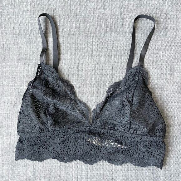 Aritzia Wilfred Sheer Lace Bracelet Women’s size XS Black - Picture 1 of 6